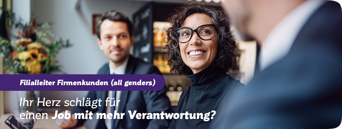 Slogan: „Ihr Herz schlägt für einen Job mit mehr Verantwortung?“